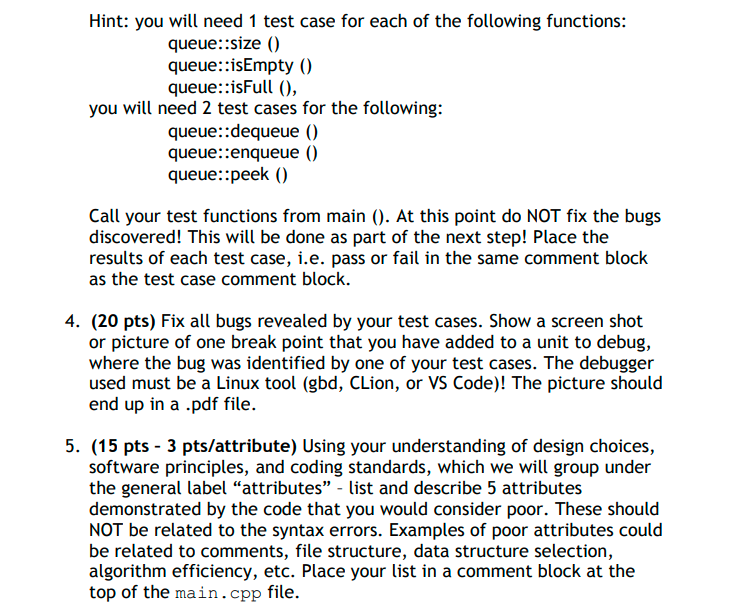 picture of the syntax errors listed in the initial code after you