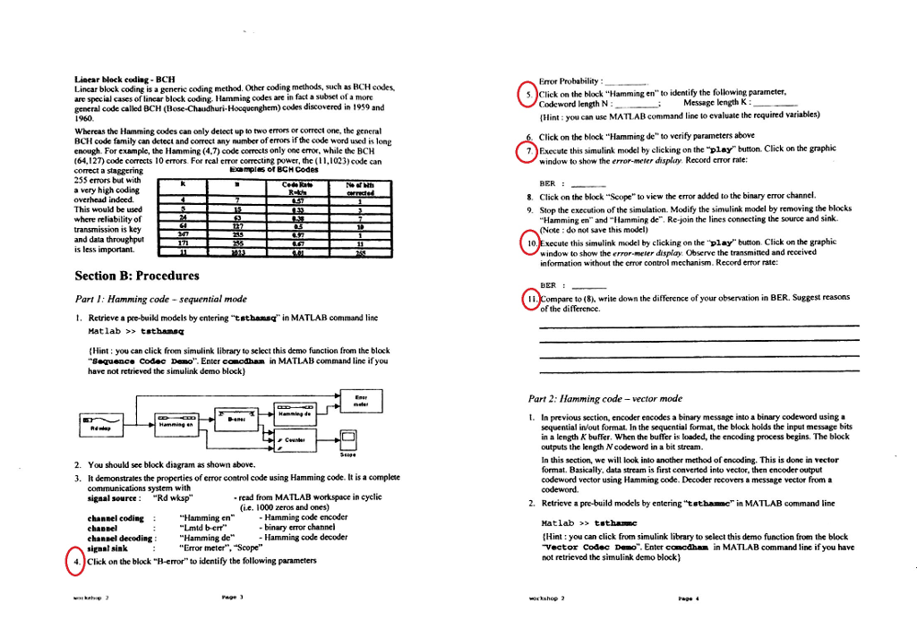 the following red circles questions as below : Section A: Background ERROR