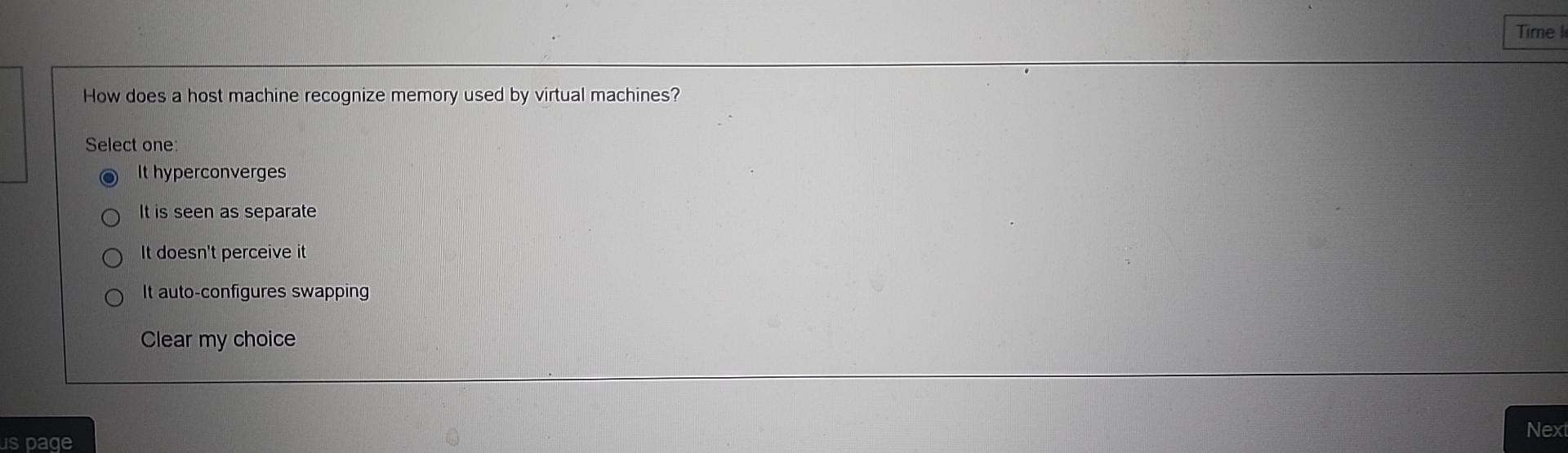  How does a host machine recognize memory used by virtual machines?