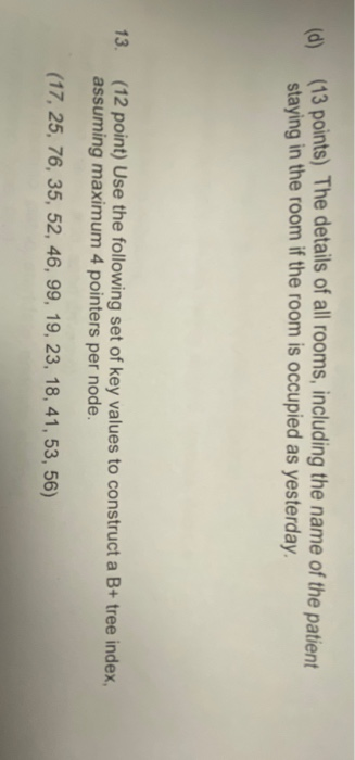 a primary key, double underline every foreign key, and cycle every candidate