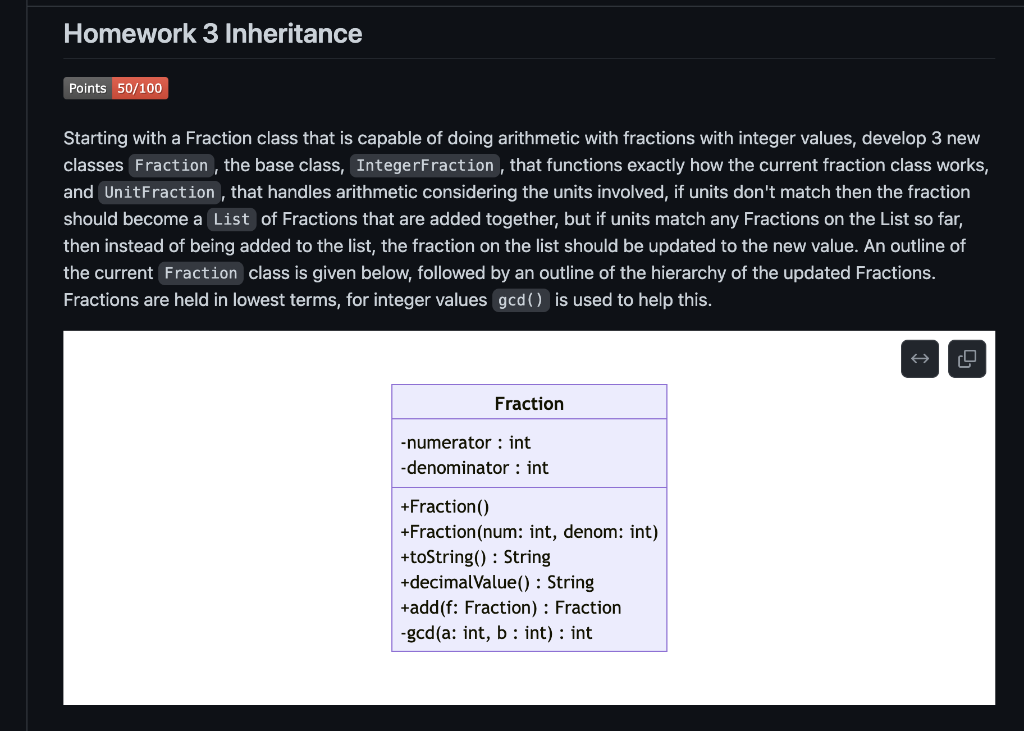 Fraction.Java /** * Code Authors: Dr. Stephen Roehrig * and David G.