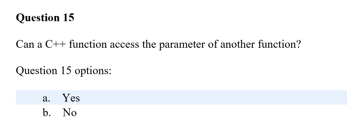 a. b. in the runtime calling stack at a fixed position it