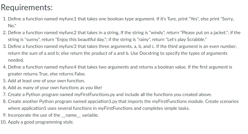  for the above python : # function to print yes/no #