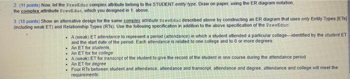 attribute is a combination of composite and mult valued attributes possibly nested