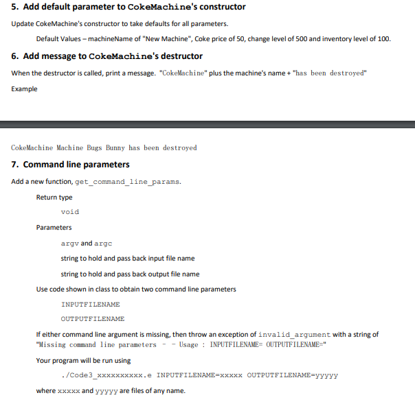 CokeMachine cpp: using namespace std; int menu() { cout } int main()