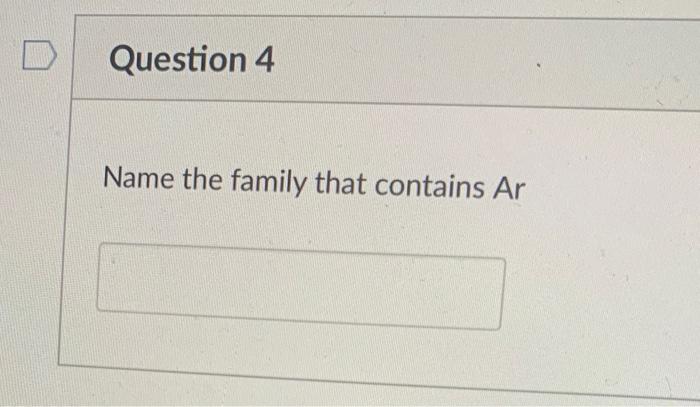 example of a metalloid. Only write its symbol. Give an example of