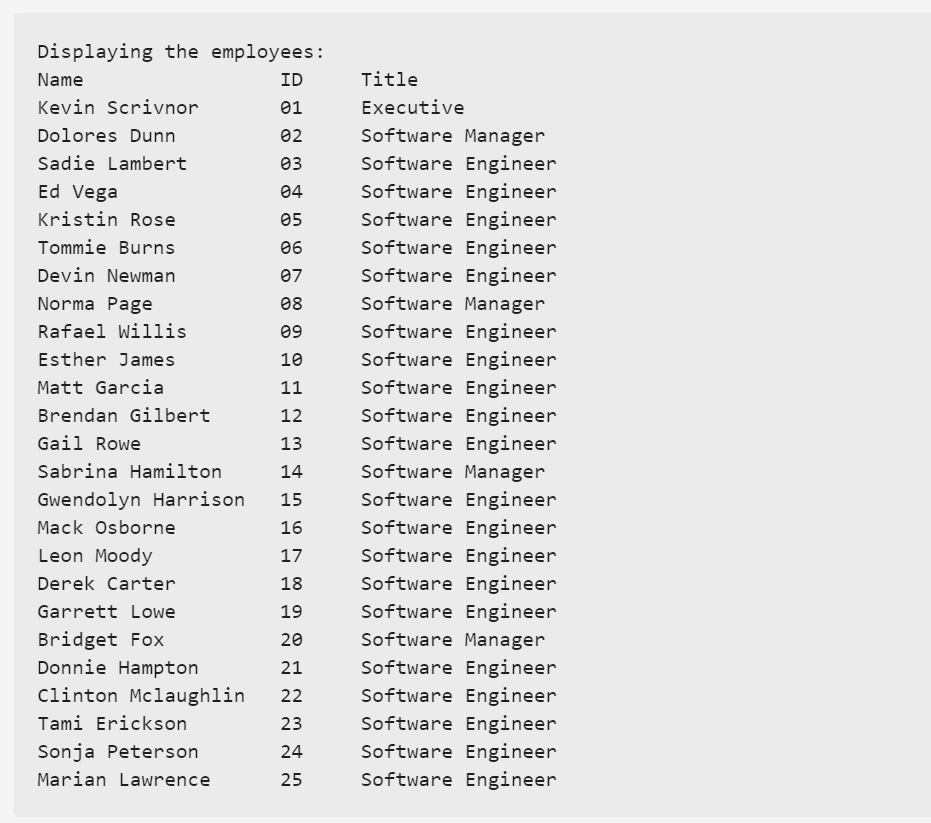 or different levels will attempt to "program" stuff. However, there's a chance