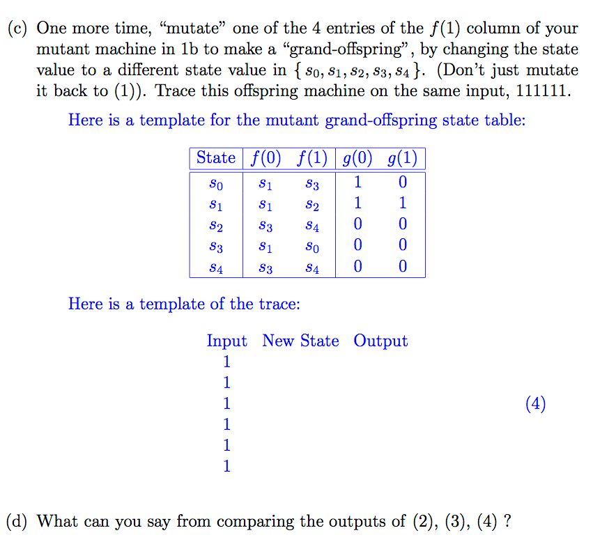 to do computations by a combination of mutation and selection of the