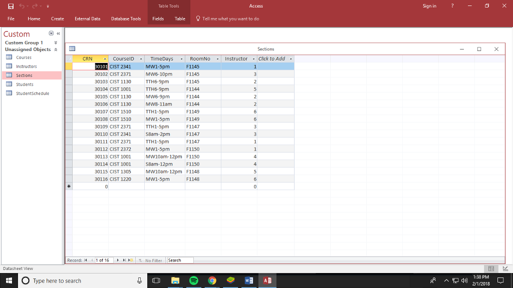 and turn in all the SQL code that you wrote to get