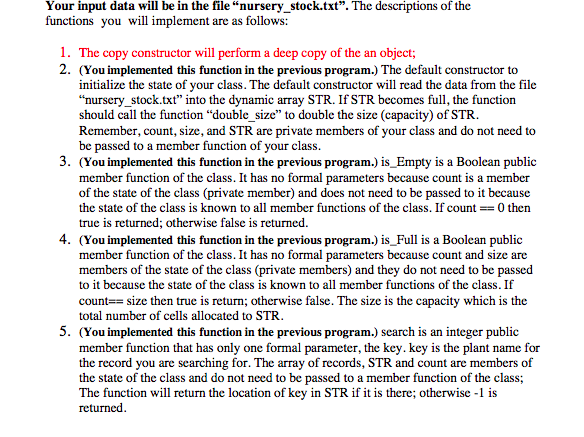 YOU GET STARTED WITH THIS ASSIGNMENT //EXAMPLE OF PROGRAM HEADER /************************************************************************************************************************ Name: