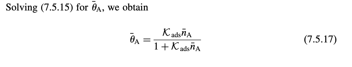 the following surface model for pure chemical silicon etch (no ion bombardment)
