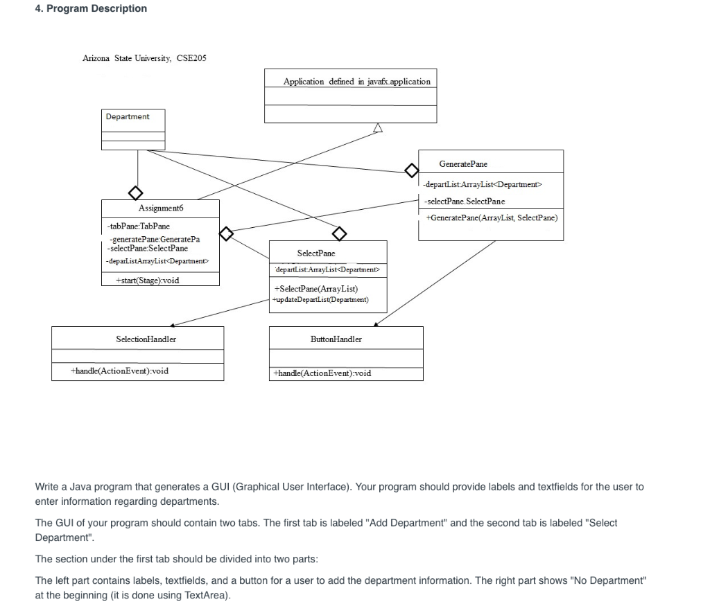 are required, but not limited, to turn in the following source files: