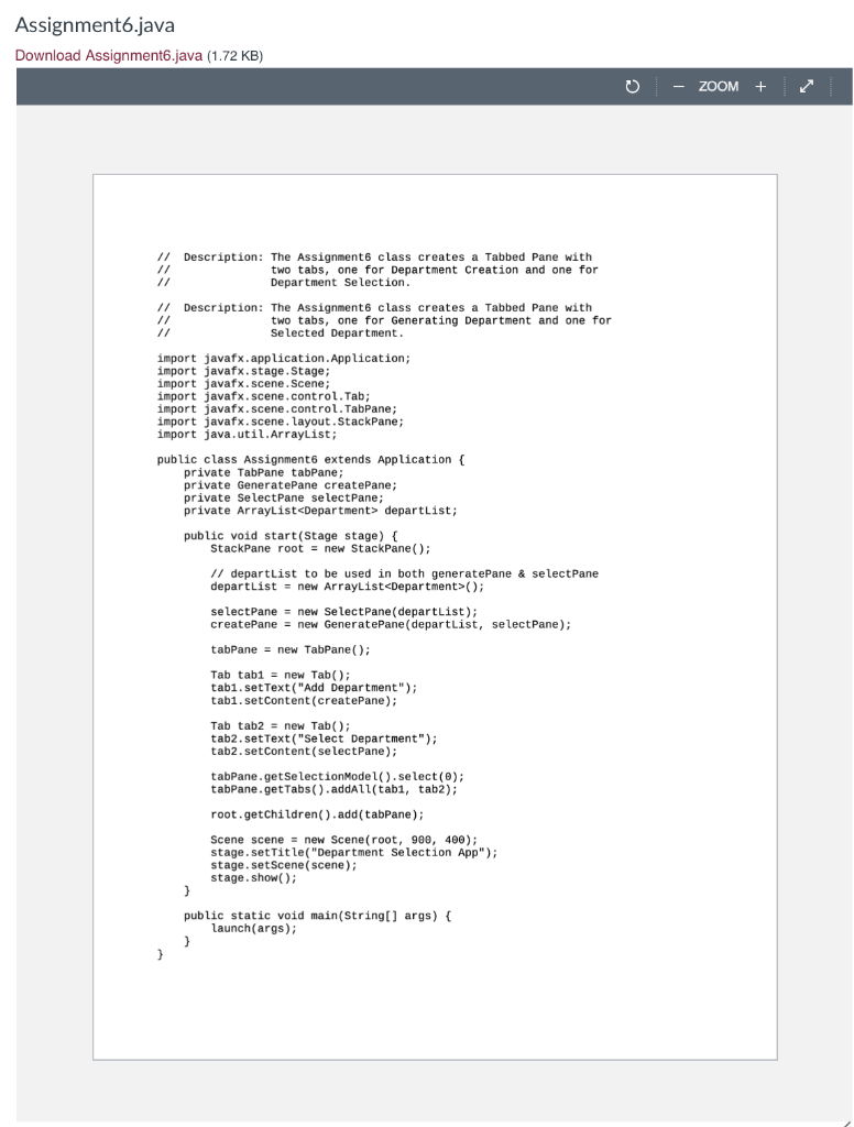 complete) 2. Requirements to get full credits in Documentation 1. The assignment