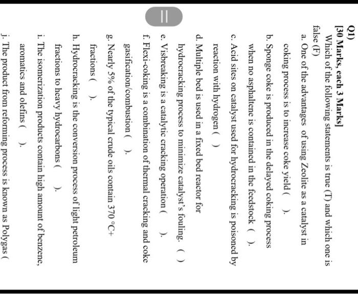  1) why multible fixed bed used in hydrocraking process(give reason) asnwer
