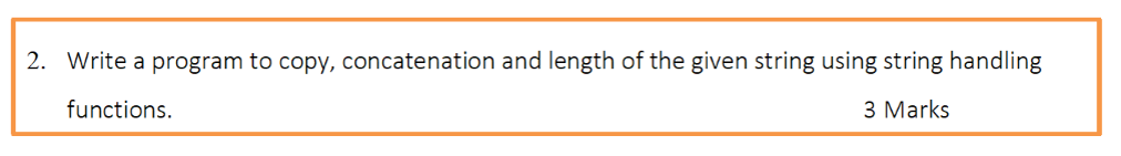 c++ program Screenshot please 2. Write a program to copy, concatenation and