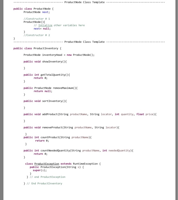 p.m. on 03/17/2018 Note: Handle all the possible exceptions regarding insertion, deletion