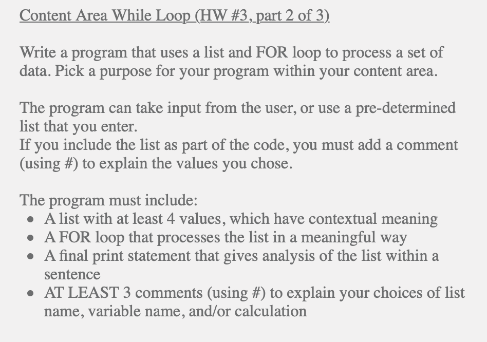 Help use repl.it computer program python language. Run using repl.it Content Area