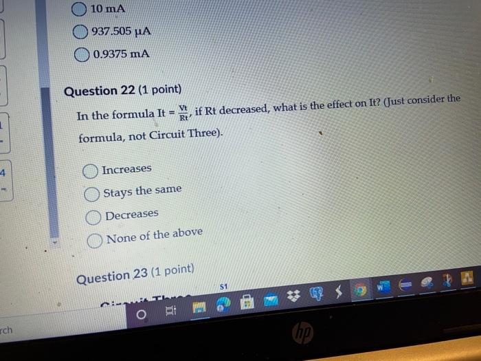 as displayed on the Multimeter? 2.308 V 10.4 V (12.8 V 6.75M
