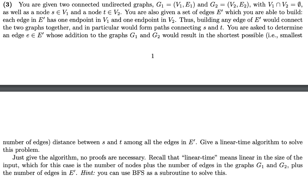 you are asked to provide an algorithm the best thing to do