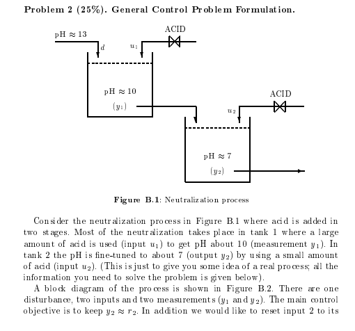 can you solve this problem please .. (Multivariable Feedback Control - Analysis