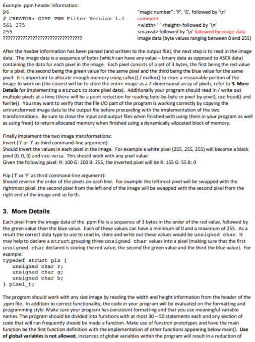 this to be programmed in C. Please comment if possible. CPSC 1110
