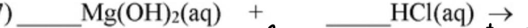  What is the net ionic? Also how is MgOH aqueous? 