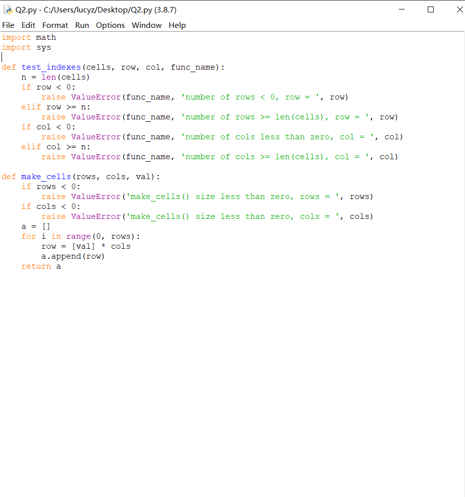 cells die and all other dead cells remain dead. The rules are