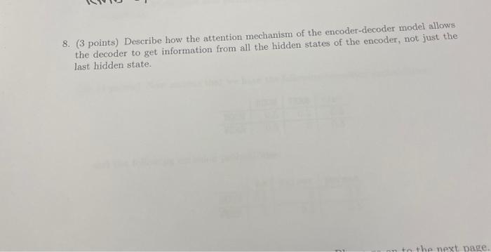 step shown in the image below: 8. (3 points) Describe how the