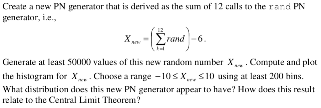 the function. Write the algorithm yourself: do NOT use the MATLAB function