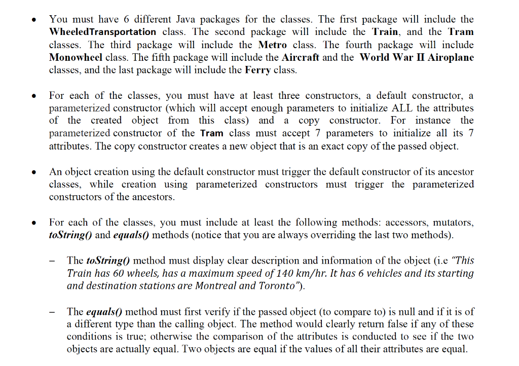 etc. The assignment would also allow you to practice the notion of