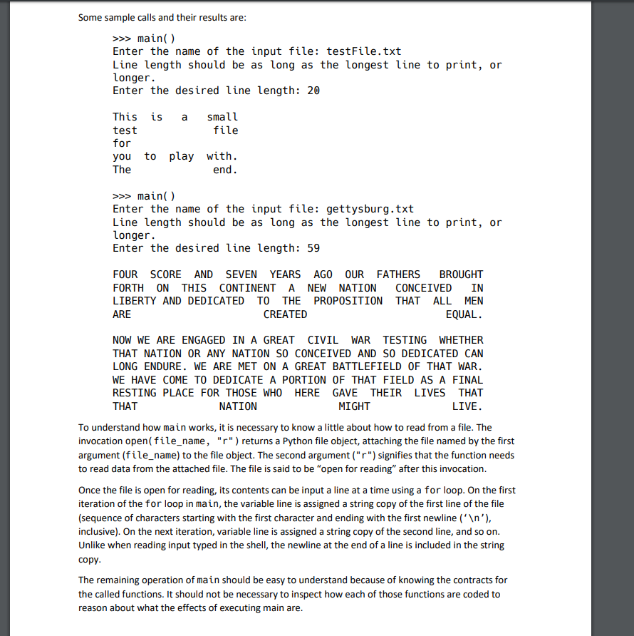 the leading integer n (as an int), and -- the "rest" of