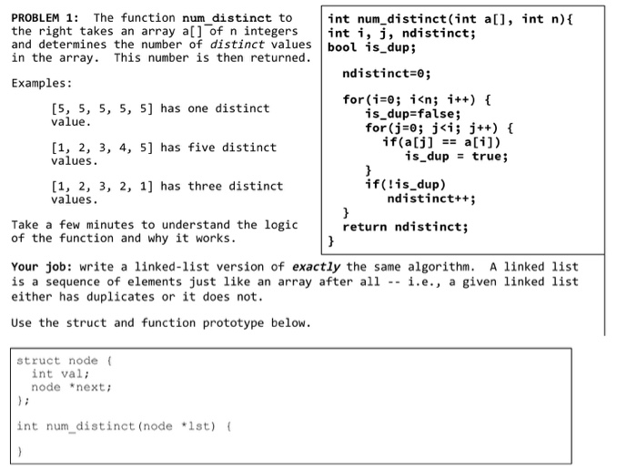  Has to be written in C++. Follow the given function as