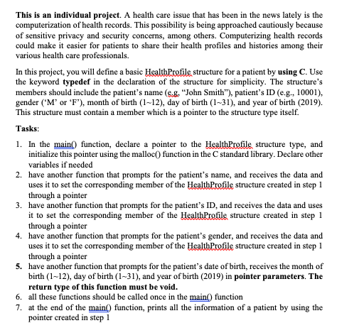 If someone could please help me with this C program I'm not