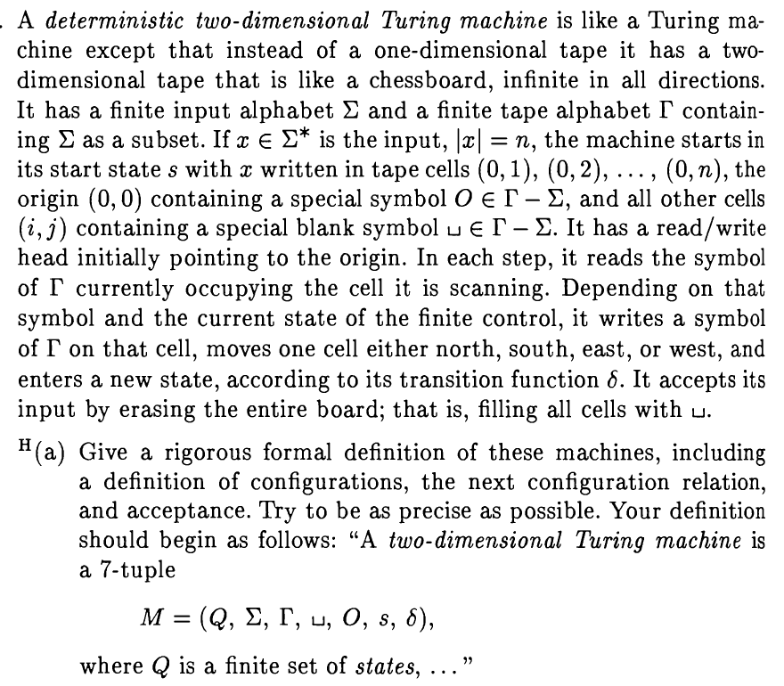 Please provide a valid transition table that is a 2D board. A