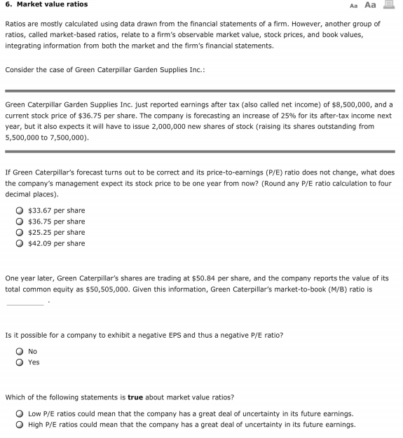  Ratios are mostly calculated using data drawn from the financial statements
