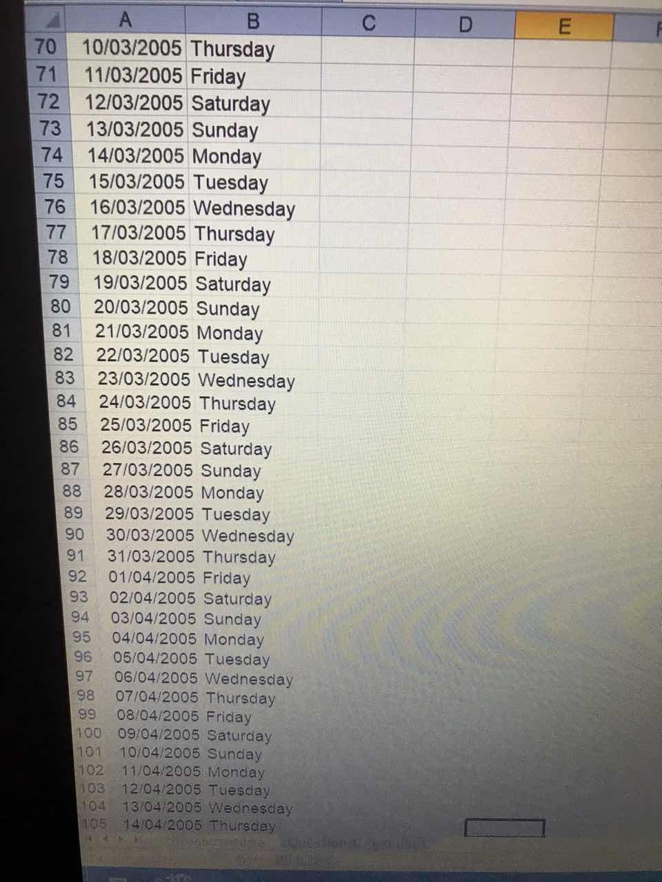 formula what is the value in cell 200 2- create a scatter