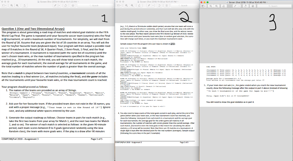Java Programming. What can be used are: arrays, loops, if statements, and
