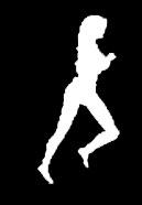 place the girl in the middle of the image. In practice, you