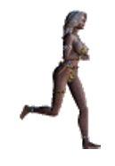 the background image using slide window mechanism to generate the animation effects.