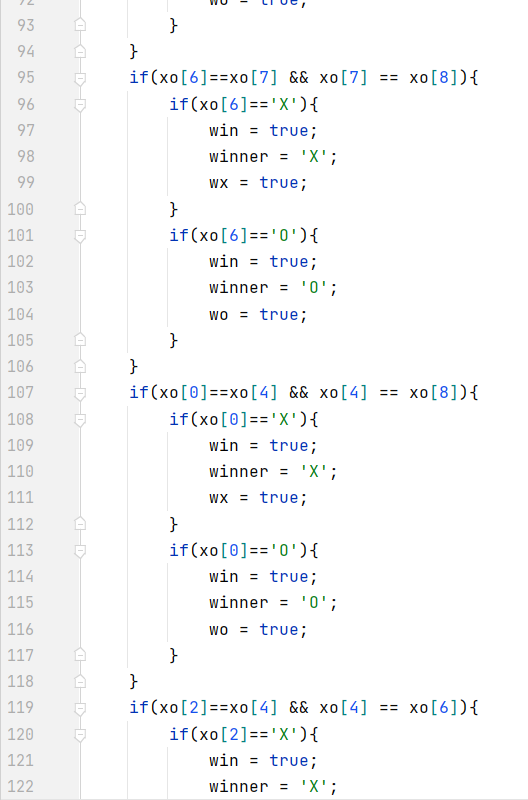 of the Owins since it goes first. However, my program isn't printing
