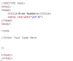  In this assignment, you are asked to create a PHP script