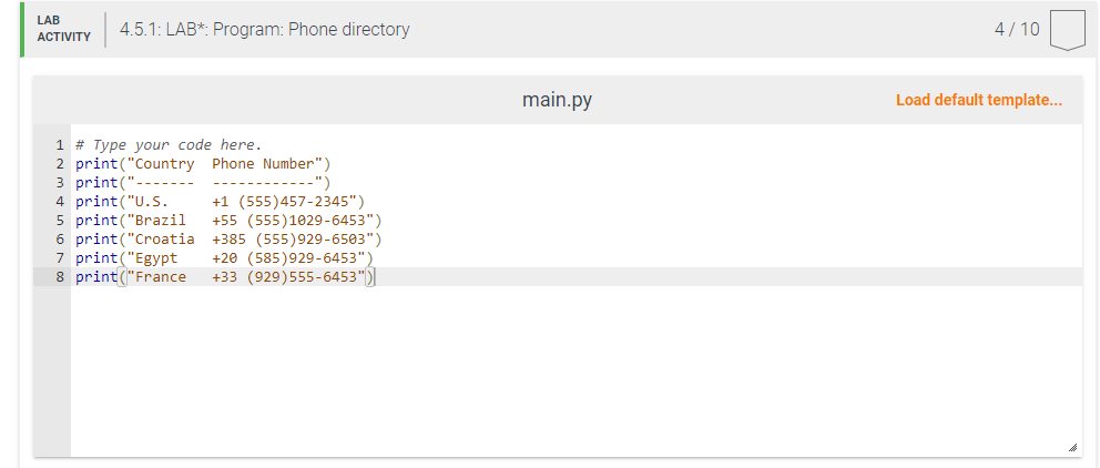 for it steps but i am looking for the complete answer.** Here