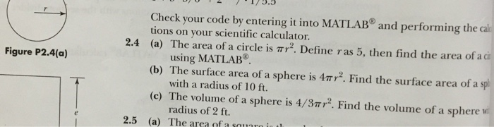  Figure P2.4(a) 11/. Check your code by entering it into MATLAB