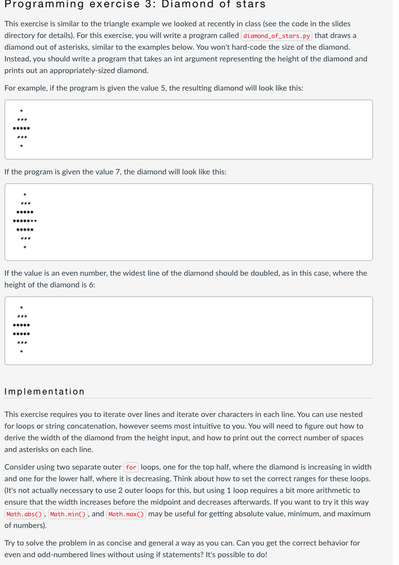 takes a number as an argument when the program is run and