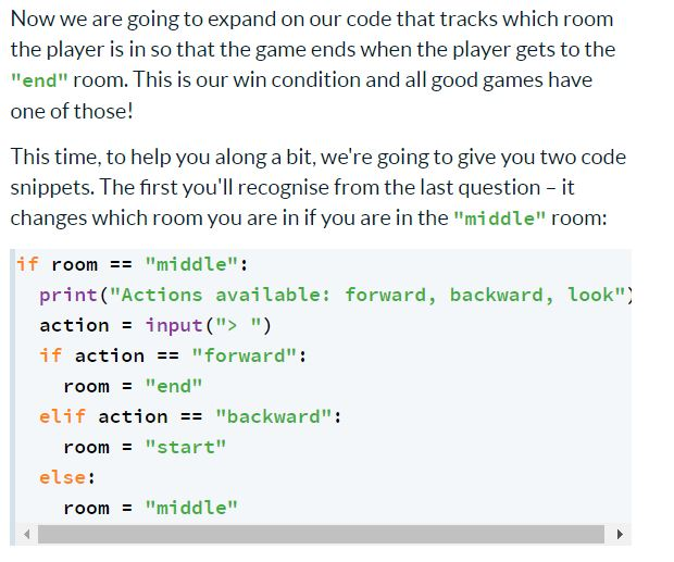  help me fix this code Now we are going to expand