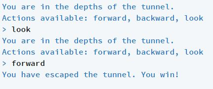 This is our win condition and all good games have one of