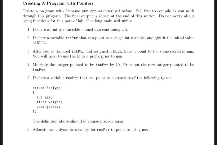  Hello, this is for programming in C++. Below is the assignment,