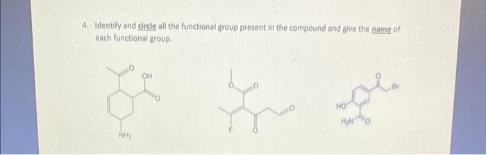 Pls solve full clear answer please!! 4. Identify and circle all the