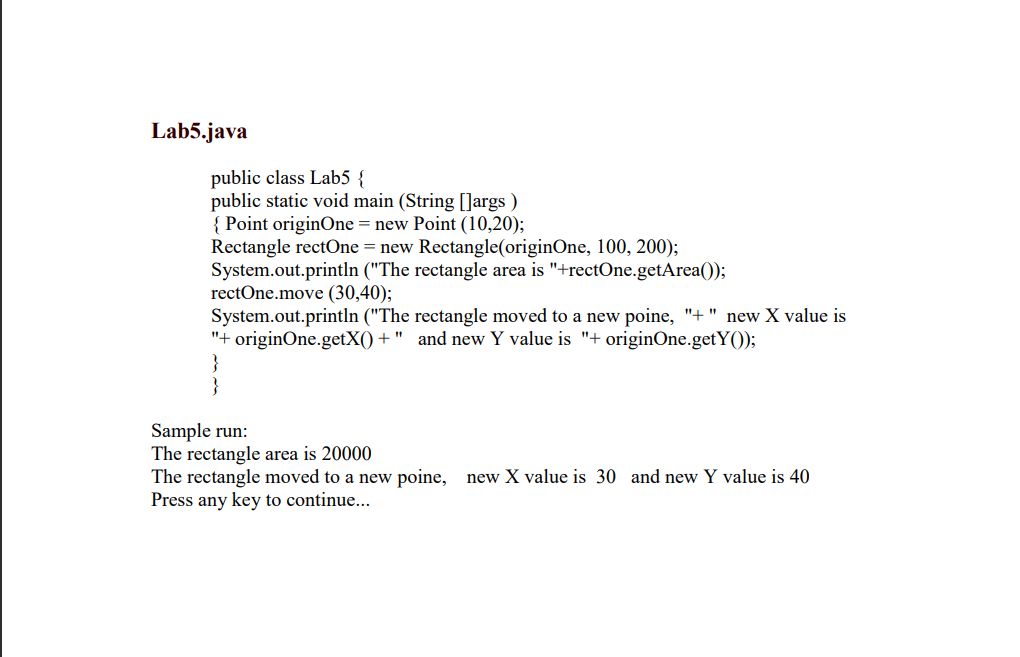 two are length and width, each of which defaults to 1 and
