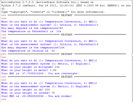 In this assignment, you are asked to implement two calculators using Python: